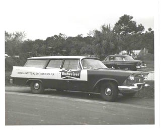 Anheuser-Busch Distribution System — Facilities, Fleet, Operations & Promotion — Original Black-and-White Photographic Archive with Newspaper Documentation