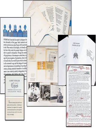 Item #21855 Albert Schiller’s Machine Age Art: An Unpublished Monograph Project Archive...