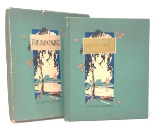 Item #21856 Friend O’ Mine • Art Deco Gift Book with Decorative Endpapers and Publisher’s...