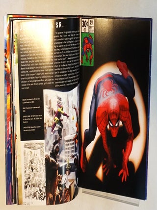 Marvelocity: The Marvel Comic Art of Alex Ross [Accordion-Fold Dust Jacket with Variant Cover Gallery], [Deluxe Illustrated Marvel Art Collection]