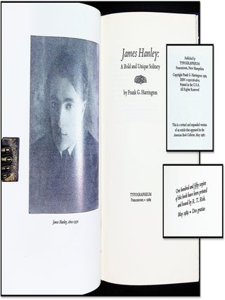 James Hanley: A Bold and Unique Solitary [Association Archive with Ben Raeburn]