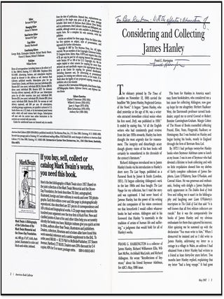 James Hanley: A Bold and Unique Solitary [Association Archive with Ben Raeburn]