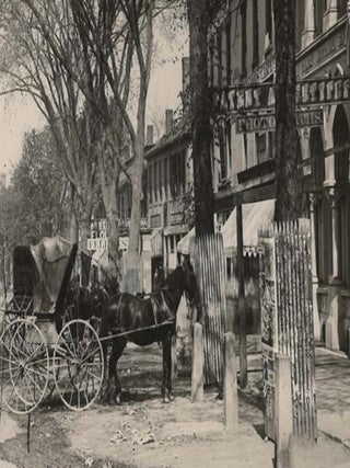 Item #21944 Greenfield, Massachusetts Main Street Commercial District Photographs [Franklin...