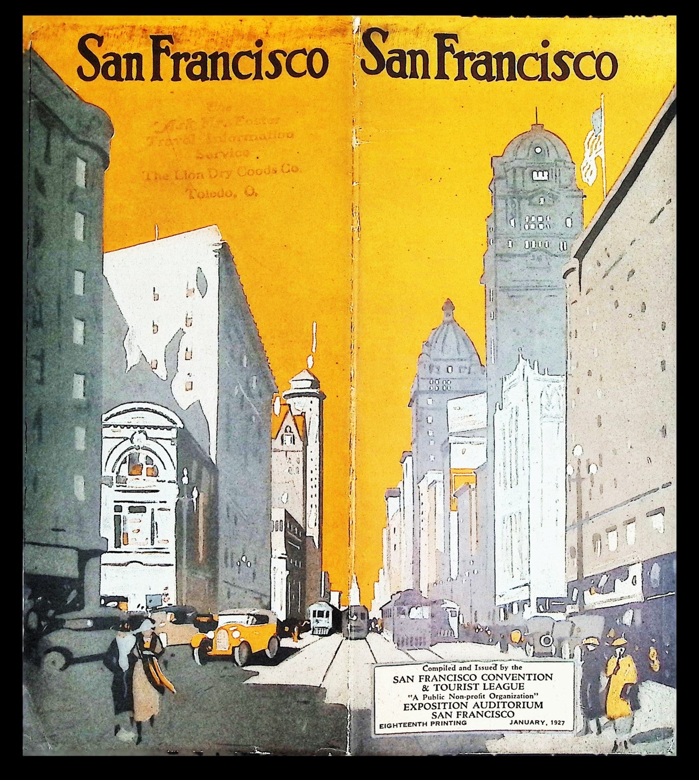 San Francisco: Where the Sun Never Scorches Promotional Brochure