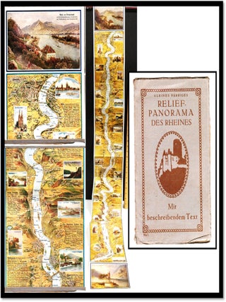 Item #21981 Grosses Relief-Panorama Des Rheines Nr. 1 Die Zahlen [Large relief panorama of the...