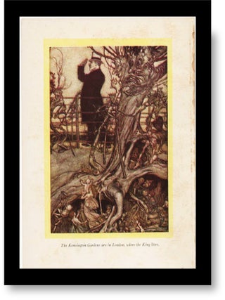 Original Vintage Print by Arthur Rackham from Peter Pan in Kensington Gardens
