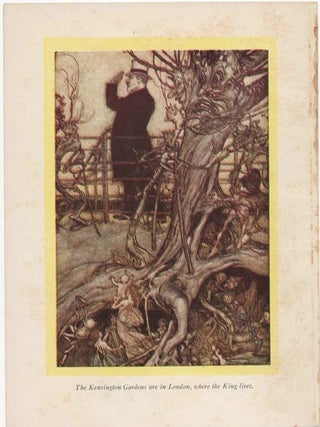 Original Vintage Print by Arthur Rackham from Peter Pan in Kensington Gardens