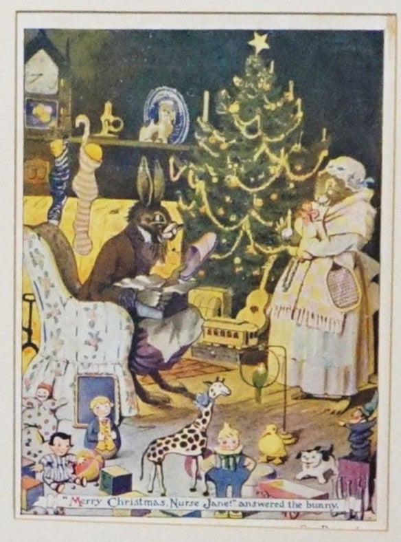 Original Print by Lansing Campbell from Uncle Wiggily's Story Book