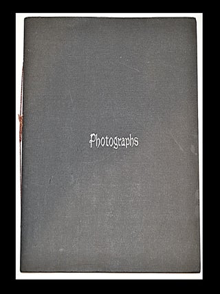 Colorado Grand Tour Scrapbook / Photo Album [Denver & Rio Grande Railroad] [Pike&rsquo;s Peak Circuit] [With Original Panoramic Photograph Laid-In]