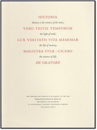ARCHIVE: Firefly Press — Letterpress Broadsides & Typographic Works — Late 1980s–2014