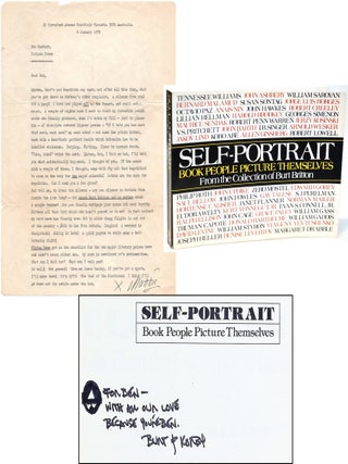 Item #22062 Self-Portrait: Book People Picture Individuals [Inscribed Association Copy with...