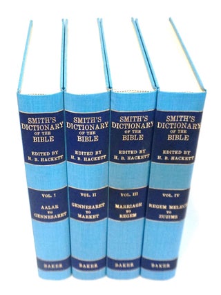 Dr. William Smith's Dictionary of the Bible Complete Four-Volume Set