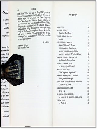 Challenge: An Anthology of the Literature of Mountaineering [The Great Voices of Climbing &ndash; A Century of Mountain Adventure]