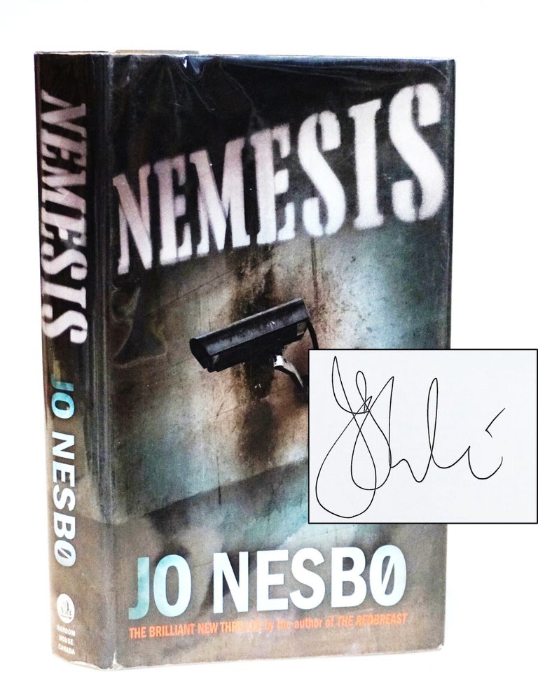 Item #22138 Nemesis [Harry Hole Mystery | First English-Language Edition in Canada | Signed]. Jo Nesb&oslash;.
