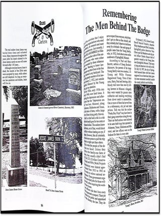 Guns & Garters: Gunslingers & Outlaws Monthly Newspaper Columns [Signed Presentation Copy with Author Letter]