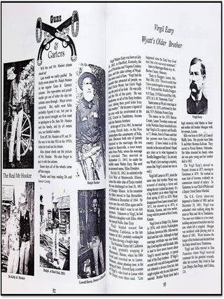 Guns & Garters: Gunslingers & Outlaws Monthly Newspaper Columns [Signed Presentation Copy with Author Letter]