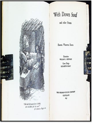Weh Down Souf and Other Poems [Elizabeth Geary Arts & Crafts Binding; William L. Sheppard Illustrations]