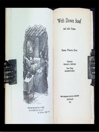 Weh Down Souf and Other Poems [Elizabeth Geary Arts & Crafts Binding; William L. Sheppard Illustrations]