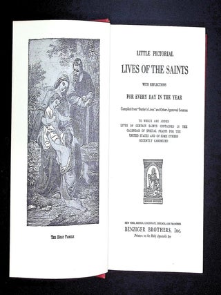 Little Pictorial Lives of the Saints with Reflections for Every Day in the Year