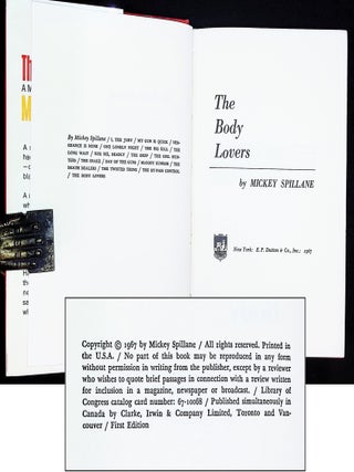 The Body Lovers &ndash; A Mike Hammer Mystery [Laid-in Signed Bookplate]
