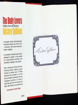 The Body Lovers &ndash; A Mike Hammer Mystery [Laid-in Signed Bookplate]