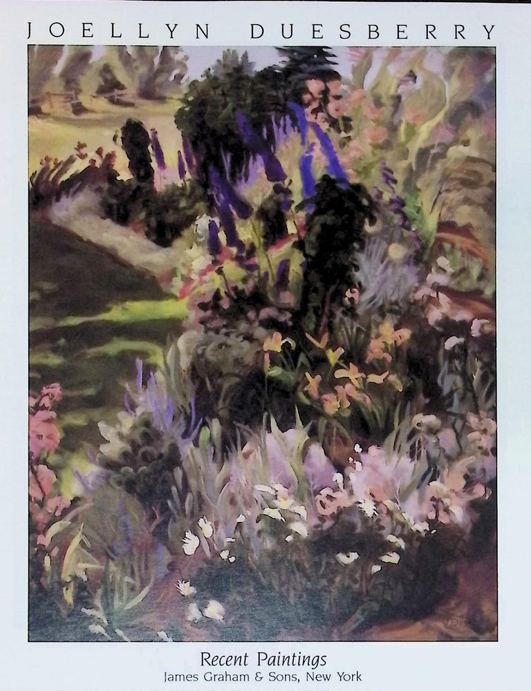 Item #22187 Recent Paintings [Exhibition Catalogue]. Joellyn Duesberry.