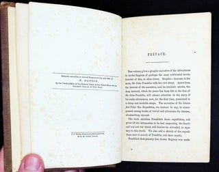 Thirty Years in the Arctic Regions; A Narrative of the Explorations and Adventures of Sir John Franklin