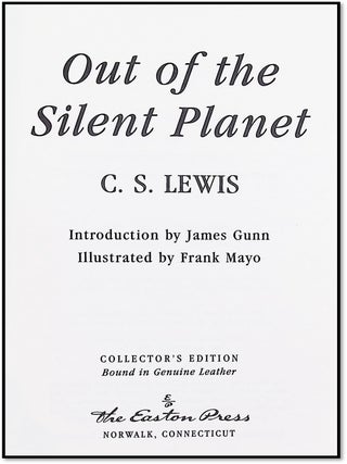 Out of the Silent Planet