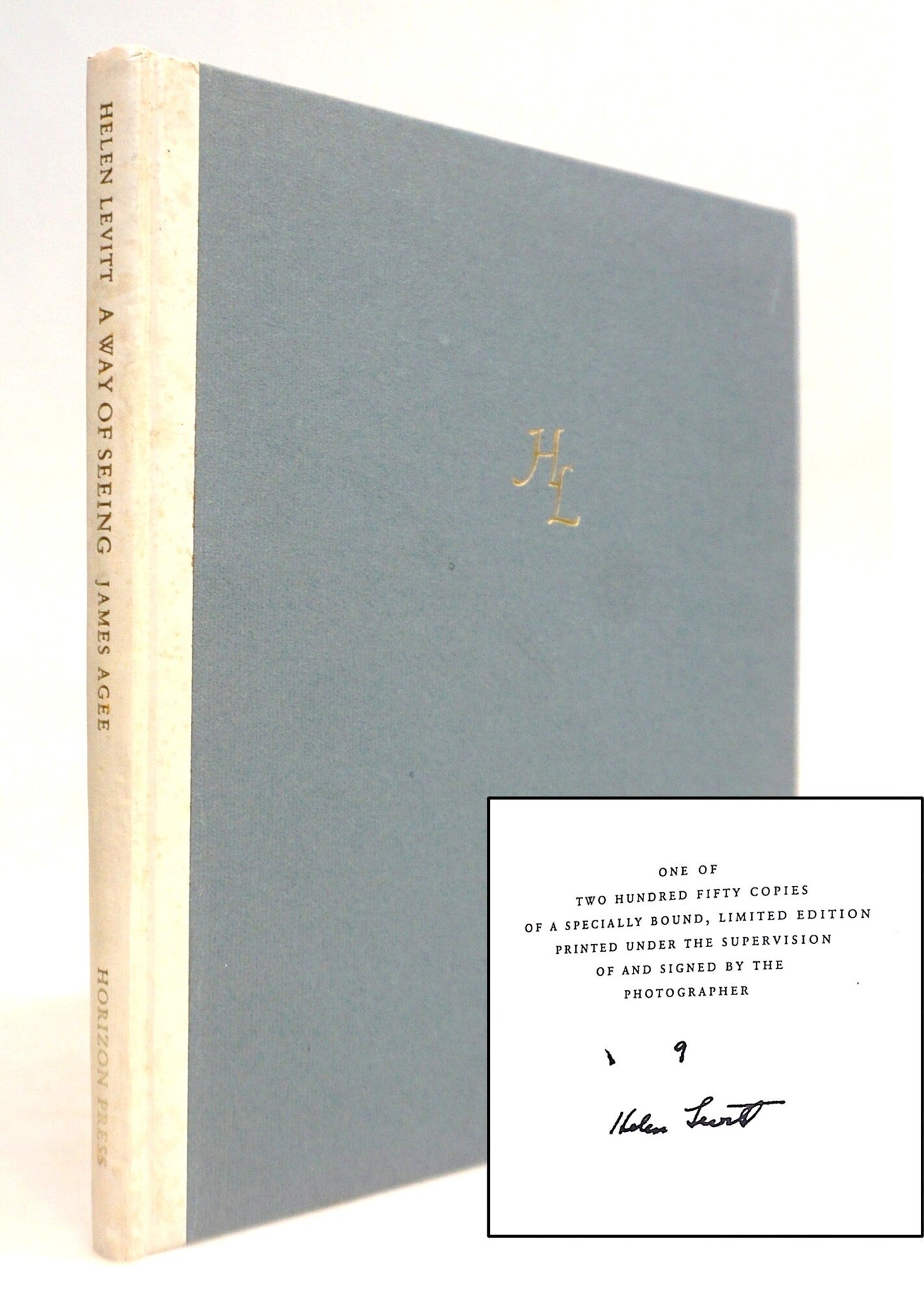 A Way of Seeing Signed Limited Edition #9 of 250 | James Agee