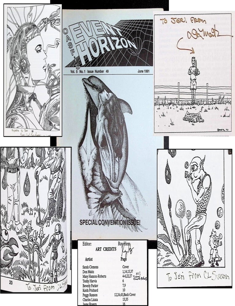 Event Horizon. Vol. 5, No. 1 (Issue No. 49). 1991 Special Convention Issue [Multiple Contributor...