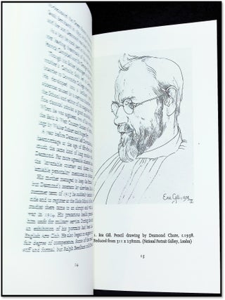 Eric Gill for Father Desmond [Fine Press & Book Arts]