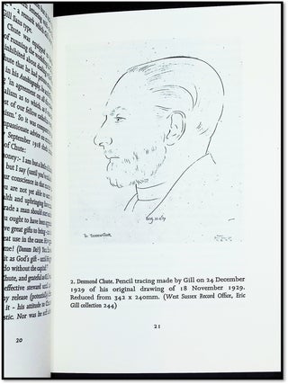 Eric Gill for Father Desmond [Fine Press & Book Arts]