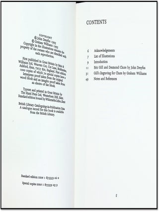 Eric Gill for Father Desmond [Fine Press & Book Arts]
