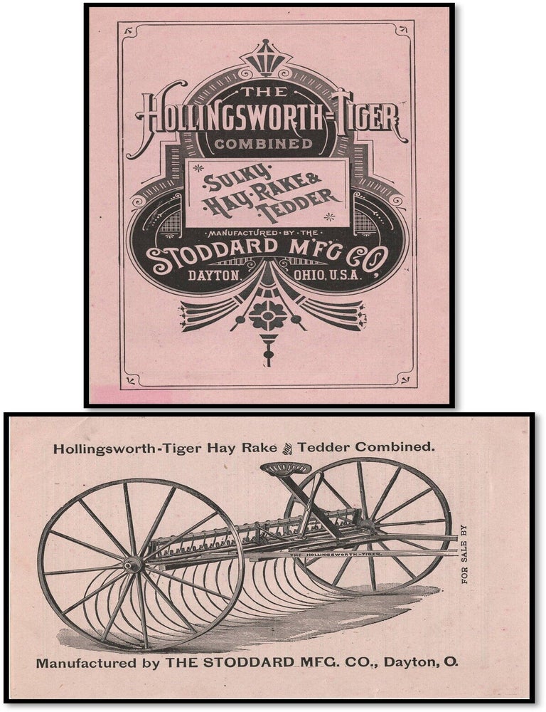 The Hollingsworth-Tiger Combined Sulky Hay Rake & Tedder [Agricultural Machinery Trade...
