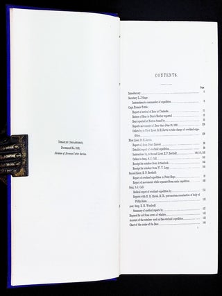 Report of the Cruise of the U.S. Revenue Cutter Bear and the Overland Expedition for the Relief of the Whalers in the Arctic Ocean, from November 27, 1897, to September 13, 1898
