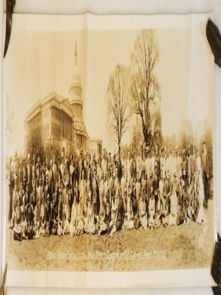 ORIGINAL PHOTOGRAPH: Penns Grove Consolidated High School Seniors at U.S. Capitol, April 25, 1935