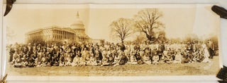 ORIGINAL PHOTOGRAPH: Penns Grove Consolidated High School Seniors at U.S. Capitol, April 25, 1935