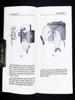 Instructions for Use of the Cin&eacute;-Kodak Model K (f/1.9 Kodak Anastigmat Lens).