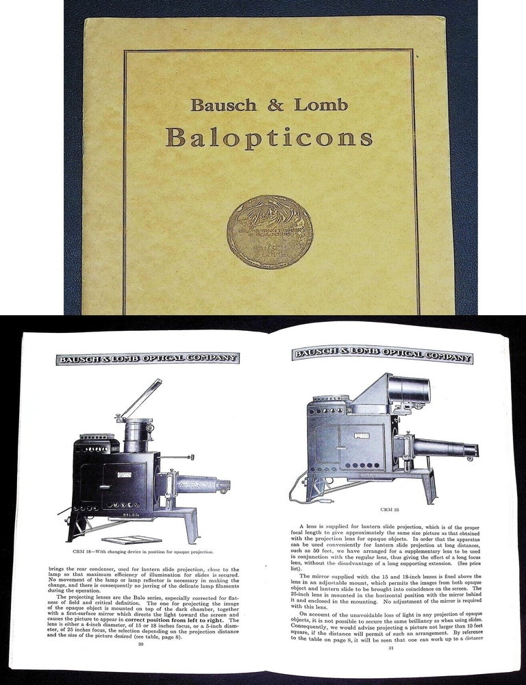 Bausch & Lomb Balopticons and Accessories