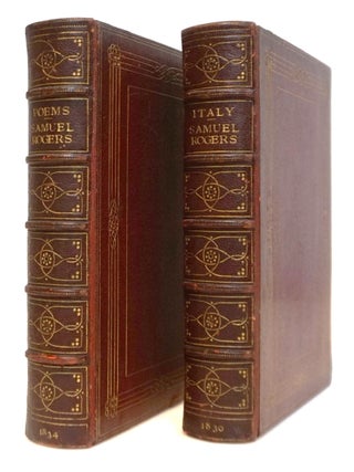 Item #22344 Italy, A Poem [Companion Volumes in Fine Sangorski & Sutcliffe Bindings] [1830...