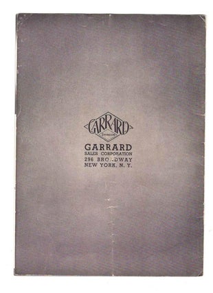 Garrard: Record Changers, Radio-Gram Units & Motors