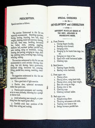 Manual of the University of Cincinnati, Department of Physical Training and Hygiene [c. 1894&ndash;1896]