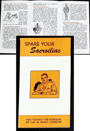 Spare Your Sacroiliac: How ‘Sciatica’ and Sacroiliac Slip Can Be Readily Corrected