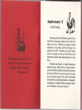 Timberline, No. 5, July 1980