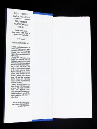 The Journal of Rochfort Maguire 1852&ndash;1854: Two Years at Point Barrow, Alaska, Aboard HMS Plover in the Search for Sir John Franklin. Volume II Only