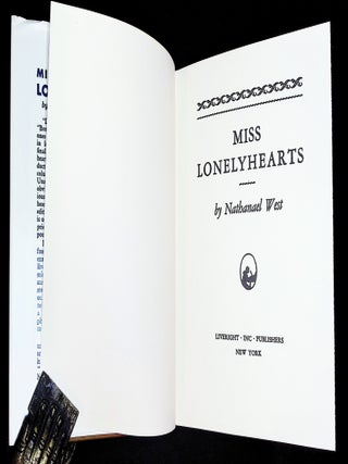 Miss Lonelyhearts [First Edition Library Facsimile]