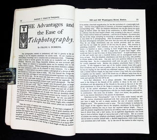 Photographic Encyclopedia — Andrew J. Lloyd & Company Illustrated Trade Catalogue — 1902