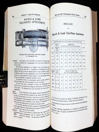 Photographic Encyclopedia &mdash; Andrew J. Lloyd & Company Illustrated Trade Catalogue &mdash; 1902