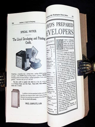 Photographic Encyclopedia &mdash; Andrew J. Lloyd & Company Illustrated Trade Catalogue &mdash; 1902
