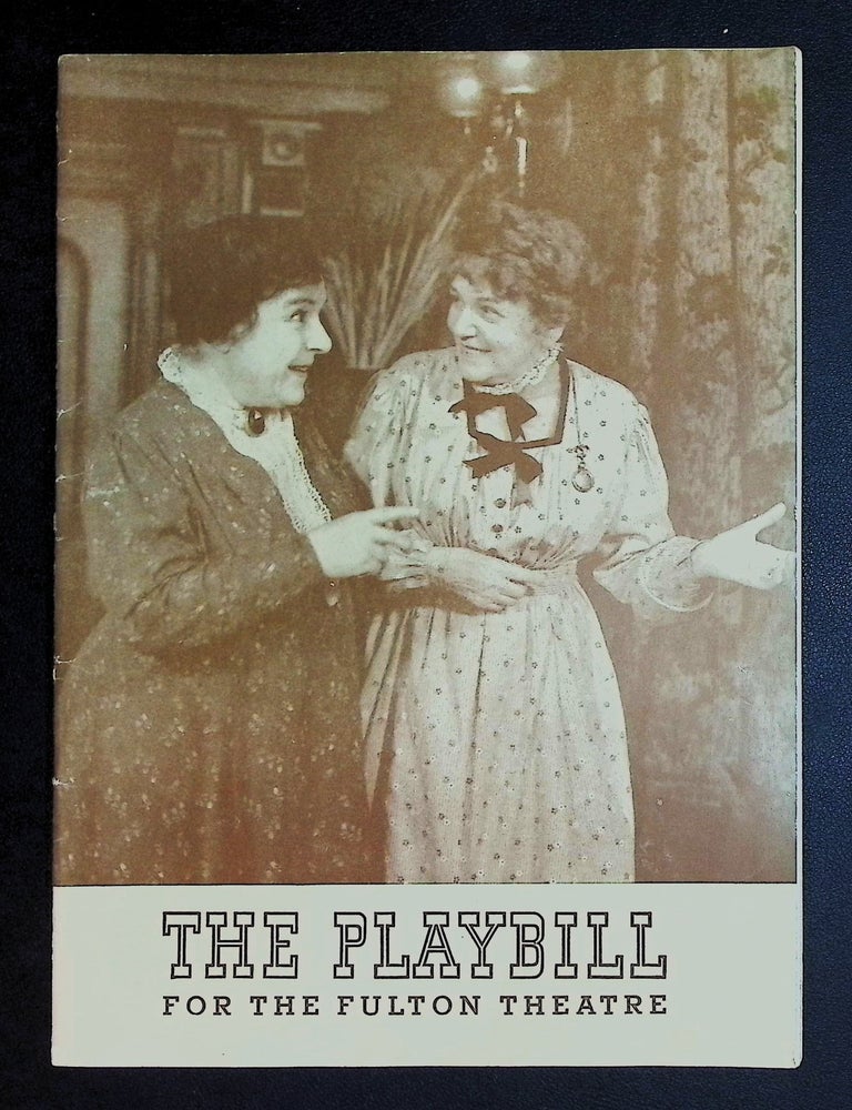 Arsenic and Old Lace [Early Original Broadway Cast Playbill &mdash; Boris Karloff] 1941